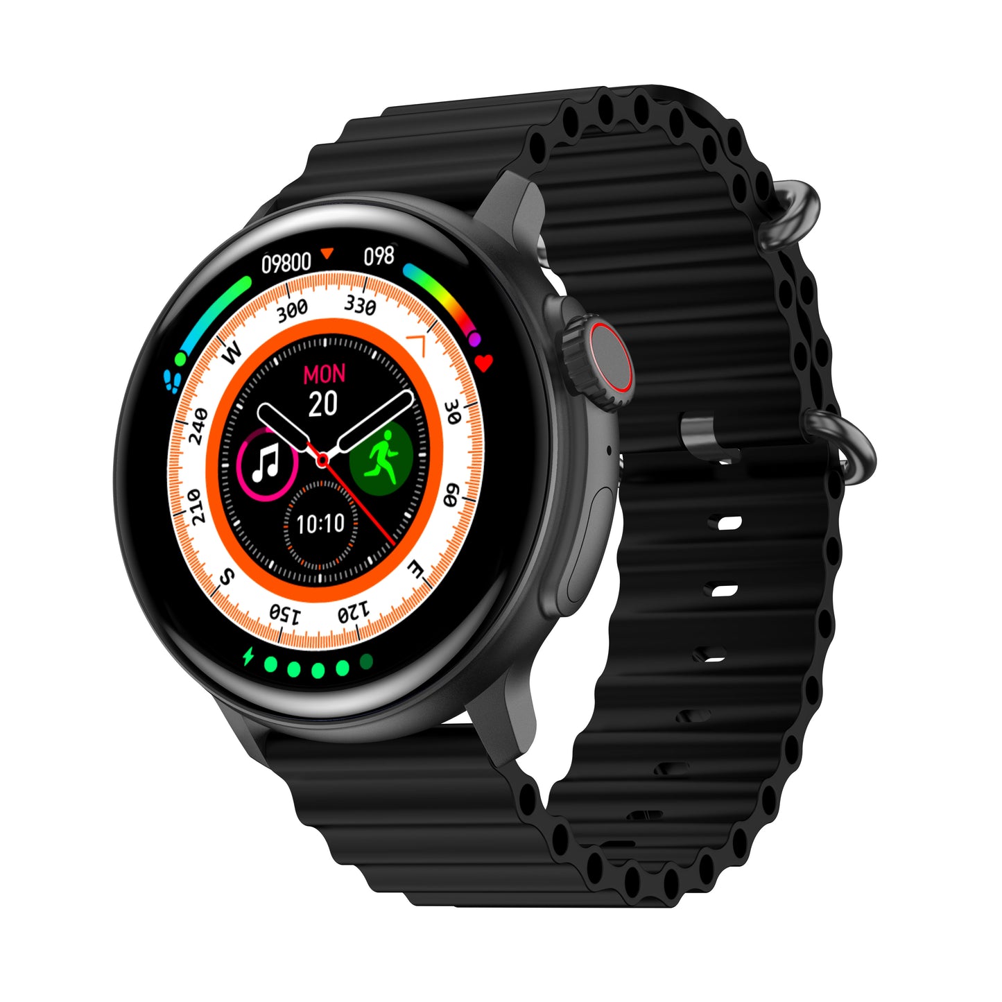 Ultimate Smartwatch: Advanced Health Monitoring & Multi-Sport Features QT02