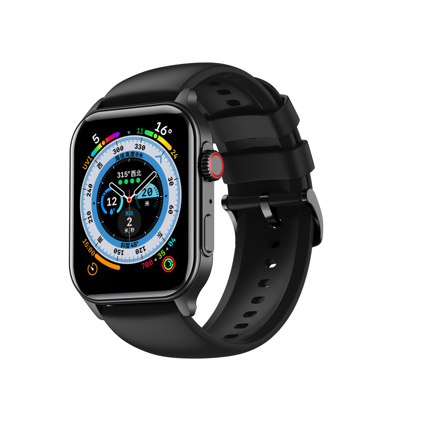 Ultimate Smartwatch: Advanced Health Monitoring & Multi-Sport Features QT22