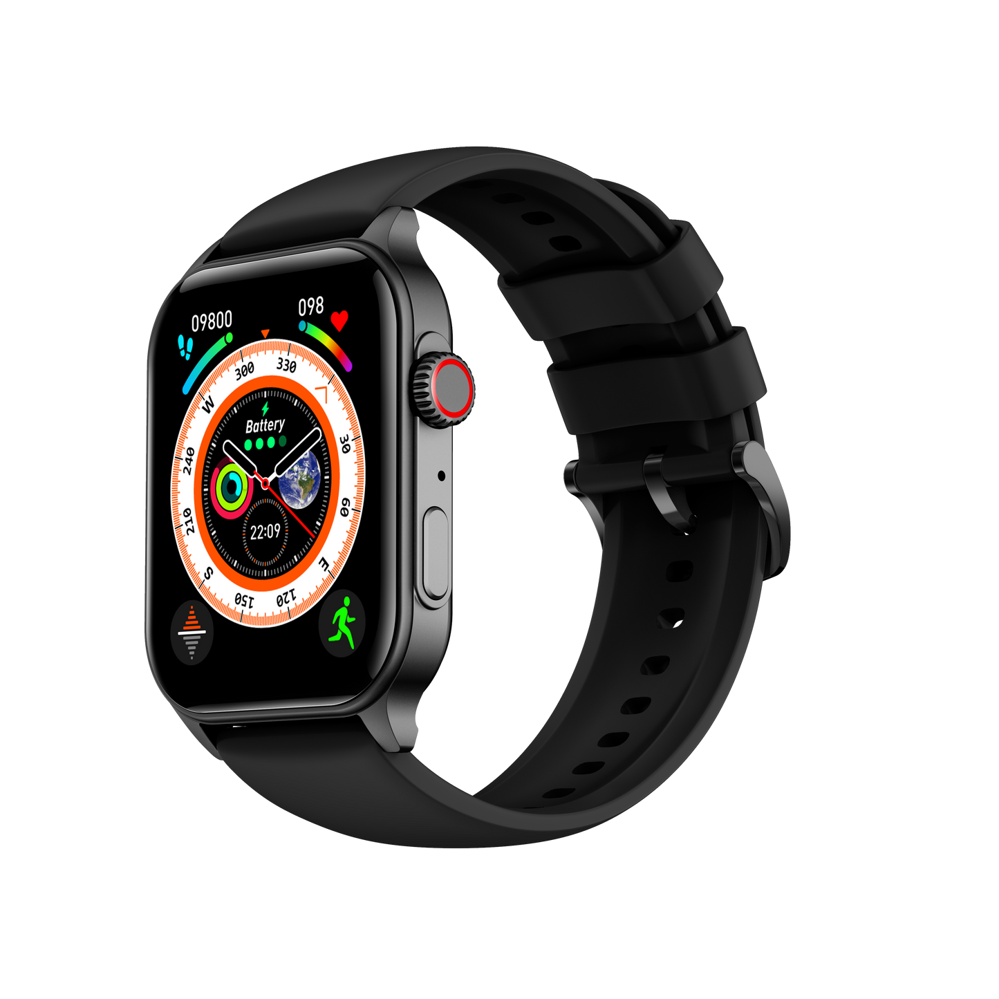 Ultimate Smartwatch: Advanced Health Monitoring & Multi-Sport Features QT22