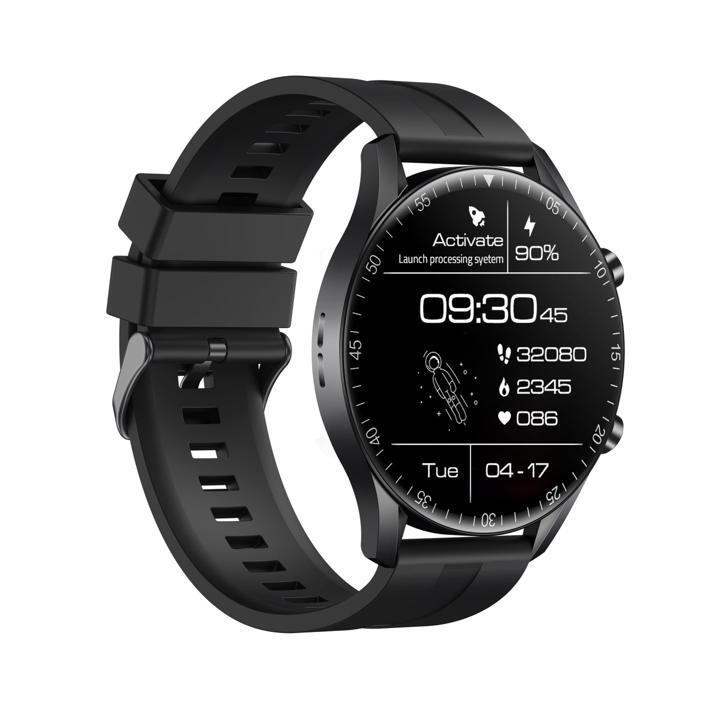 Ultimate Smartwatch: Advanced Health Monitoring & Multi-Sport Features QT26